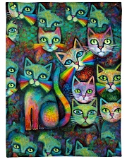 Perfect Gift For Cat Lovers Large Fleece Blanket - 60" x 80" thumbnail