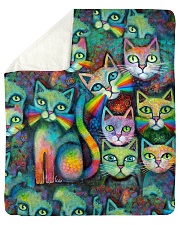 Perfect Gift For Cat Lovers Sherpa Fleece Blanket - 50" x 60" thumbnail