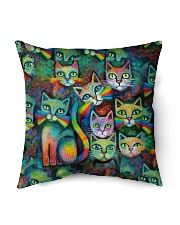 Perfect Gift For Cat Lovers Indoor Pillow - 16” x 16” thumbnail