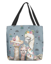 Perfect T shirt for Llama and Alpaca lovers All-over Tote thumbnail