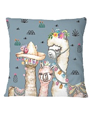 Perfect T shirt for Llama and Alpaca lovers Square Pillowcase thumbnail