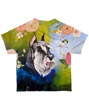 Schnauzer Tee All-over T-Shirt back