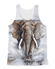 Perfect T shirt for Elephant lovers All-over Unisex Tank thumbnail