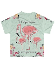 Perfect T shirt for Flamingo lovers All-over T-Shirt back