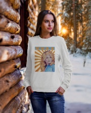 What Would Dolly Do T Shirt Crewneck Sweatshirt lifestyle-holiday-sweater-front-1