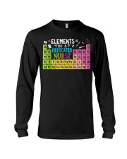 Dedicated Nurse Poster - Elements Of Long Sleeve Tee tile