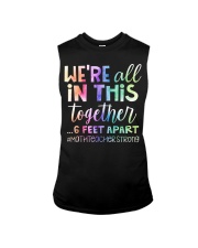 Math Teacher - All In This Together - 6 Feet Apart Sleeveless Tee tile