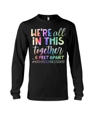 Math Teacher - All In This Together - 6 Feet Apart Long Sleeve Tee tile