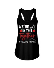 Teacher Strong - We're all in this together Ladies Flowy Tank tile