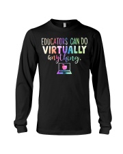 Teacher - Educators Can Do Virtually Anything Long Sleeve Tee tile