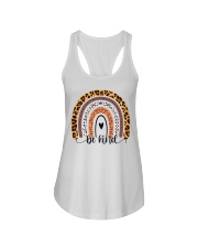 Be Kind - Rainbow Ladies Flowy Tank tile