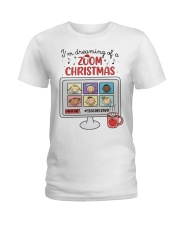 Teacher Dream Of A Zoom Christmas - Christmas Day Ladies T-Shirt tile