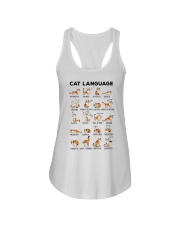 Cat Lovers - Cat Language Ladies Flowy Tank tile