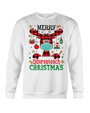 Teacher - Merry Quaranteach Christmas Crewneck Sweatshirt tile