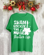 Music Teacher - Sham Rockin' The Music Classic T-Shirt lifestyle-holiday-crewneck-front-2