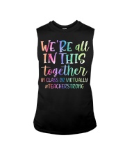 Teacher In This Together - In Class Or Virtually Sleeveless Tee tile