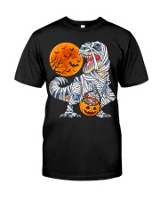 Dinosaur Halloween - Trick Or Treat - Halloween Classic T-Shirt front