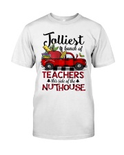 Teacher Christmas - Jolliest Bunch Of Teachers Classic T-Shirt tile