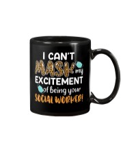 Social Worker - Excited Of Being Social Worker Mug tile