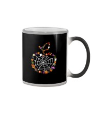 Teacher - Halloween - Apple Color Changing Mug tile