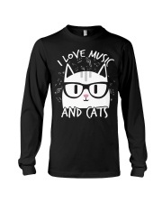 Music Teacher - Love Cats Long Sleeve Tee tile