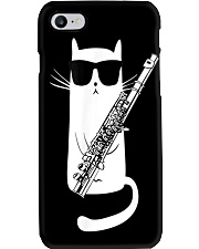 Cat Flute Phone Case tile
