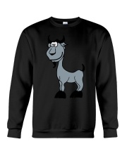 Goat Capricorn Zodiac Animal Comic Crewneck Sweatshirt thumbnail