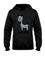 Goat Capricorn Zodiac Animal Comic Hooded Sweatshirt thumbnail