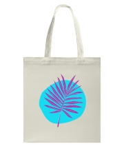 Palm Leaf Purple Tote Bag tile