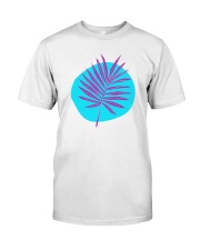 Palm Leaf Purple Premium Fit Mens Tee tile