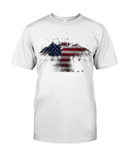 USA Independence Day USA Flag Eagle Patriot Classic T-Shirt thumbnail