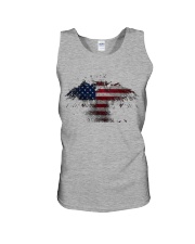 USA Independence Day USA Flag Eagle Patriot Unisex Tank front