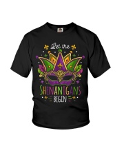 Mardi Gras Let The Shenanigans Begin T-shirt Youth T-Shirt thumbnail