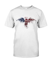 USA Independence Day Celebrate USA Flag Eagle Premium Fit Mens Tee thumbnail