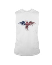 USA Independence Day Celebrate USA Flag Eagle Sleeveless Tee thumbnail
