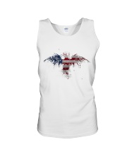 USA Independence Day Celebrate USA Flag Eagle Unisex Tank front