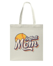 SOFTBALL MOM 70s RETRO Tote Bag tile