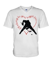 I'LL ALWAYS BE YOUR BIGGEST FAN - LI2003TO13 V-Neck T-Shirt tile