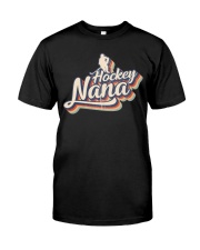 HOCKEY NANA 70s RETRO Classic T-Shirt front