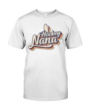 HOCKEY NANA 70s RETRO Premium Fit Mens Tee tile