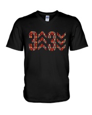 3 UP 3 DOWN V-Neck T-Shirt tile