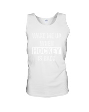 WAKE ME UP WHEN HOCKEY IS BACK - DA2003TO28 Unisex Tank tile