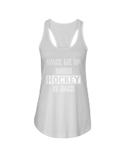 WAKE ME UP WHEN HOCKEY IS BACK - DA2003TO28 Ladies Flowy Tank tile