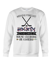 WEEKEND FORECAST HOCKEY Crewneck Sweatshirt tile