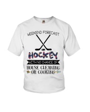 WEEKEND FORECAST HOCKEY Youth T-Shirt tile