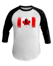 Canada pitcher flag Baseball Tee tile
