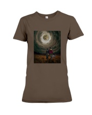 Thinking is a way of life Premium Fit Ladies Tee thumbnail