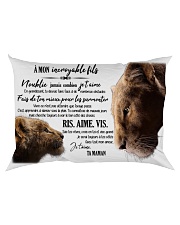 A Mon Incroyable Fils Rectangular Pillowcase back