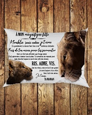 A Mon Incroyable Fille Rectangular Pillowcase aos-pillow-rectangle-front-lifestyle-2