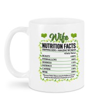 PERSONALIZED MUG: wife nutrition facts Mug back